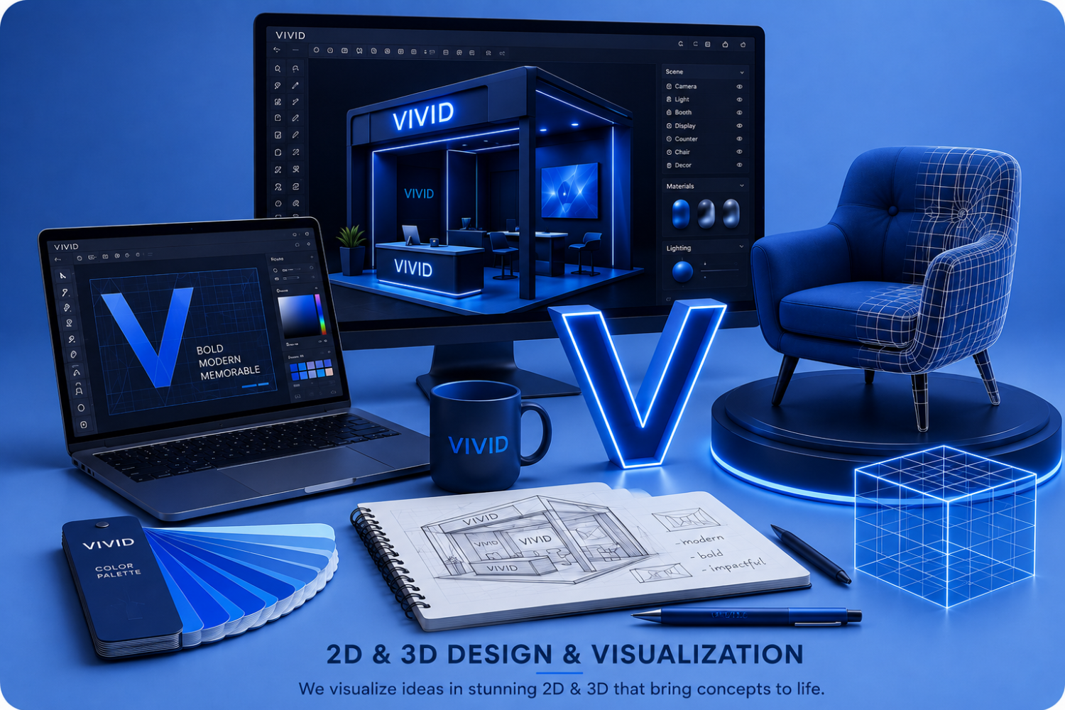 Select 2D & 3D Design & Visualization 2